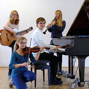 Gruppenbild Instrumentalschüler, Musikschule Darmstadt-Dieburg e.V.